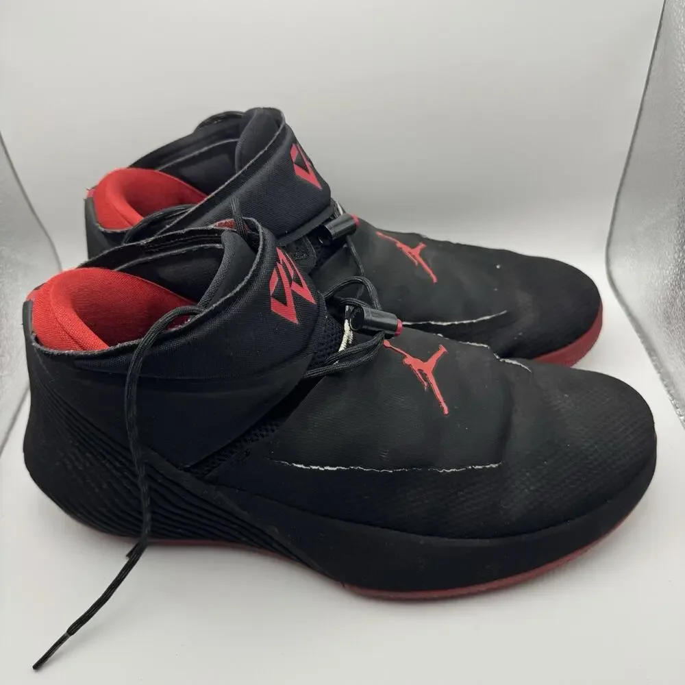 Jordan Why Not Zer0.1 Bred Black Red Men’s Size 12 Basketball Shoes AA2510-007